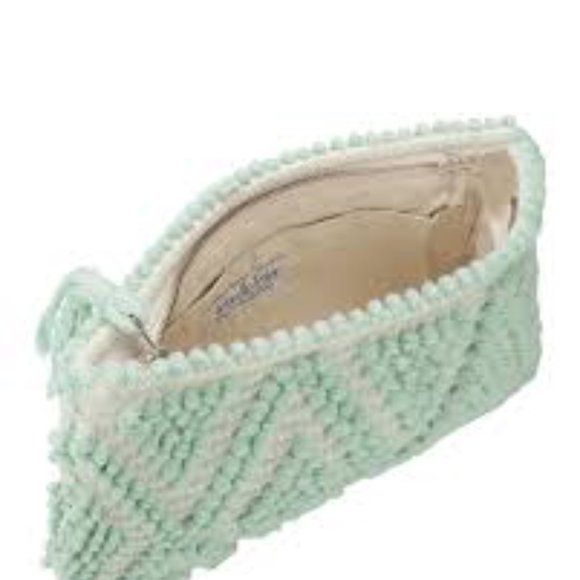 Antonello Tedde Piatta Rombi Mint Green Clutch - Picture 7 of 7